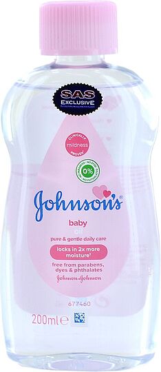 Մարմնի յուղ «Johnson's Baby» 200մլ