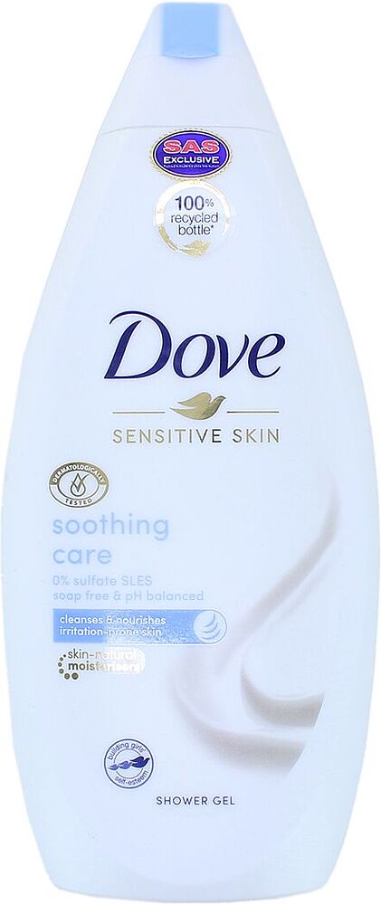 Լոգանքի գել «Dove Soothing Care» 500մլ

