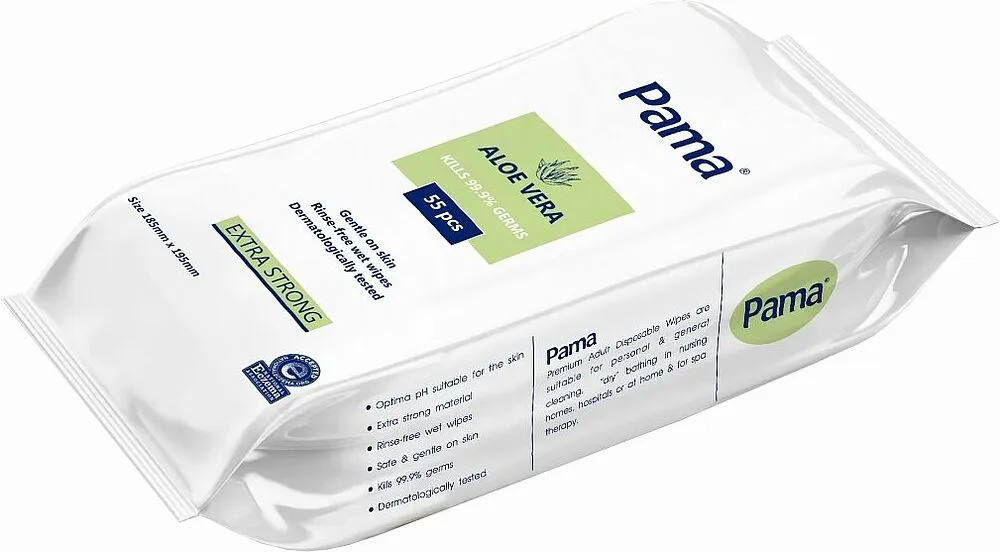 Medical wet wipes "Pama" 55 pcs
