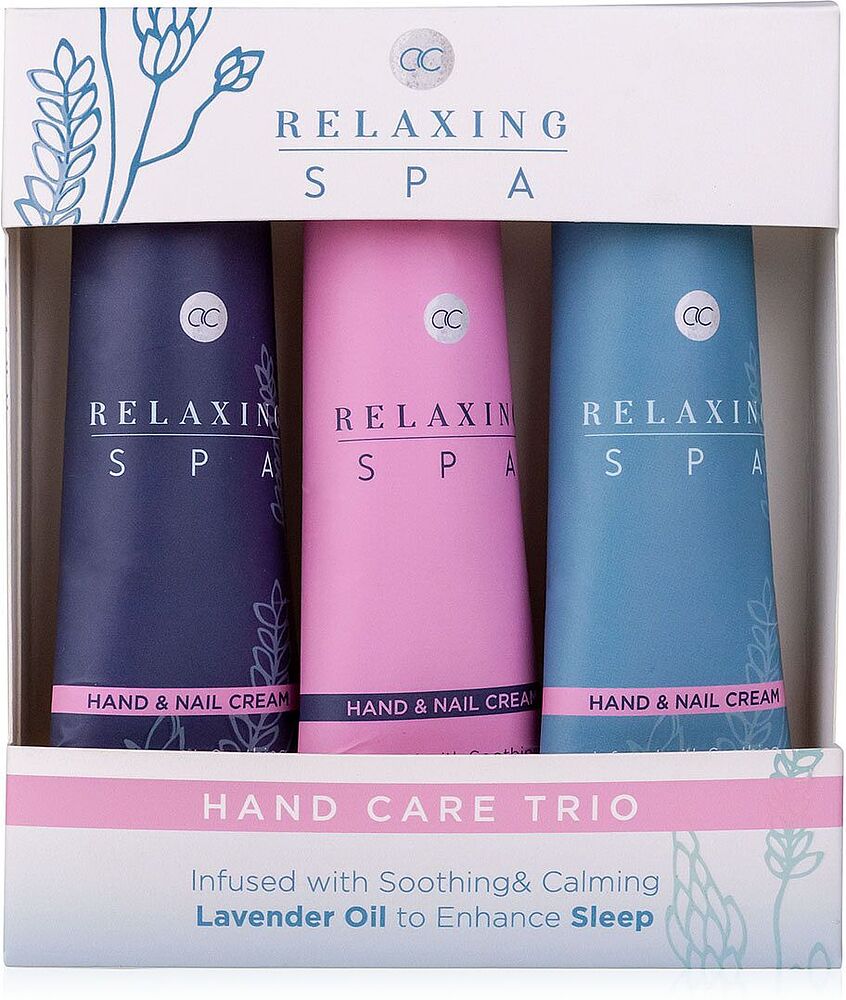 Hand care set "Accentra Relaxing Spa" 3pcs.
