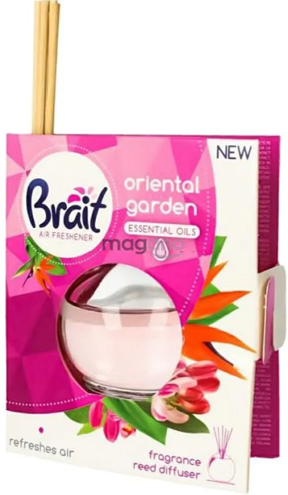 Air freshener & rattan sticks "Brait Oriental Garden" 40ml
