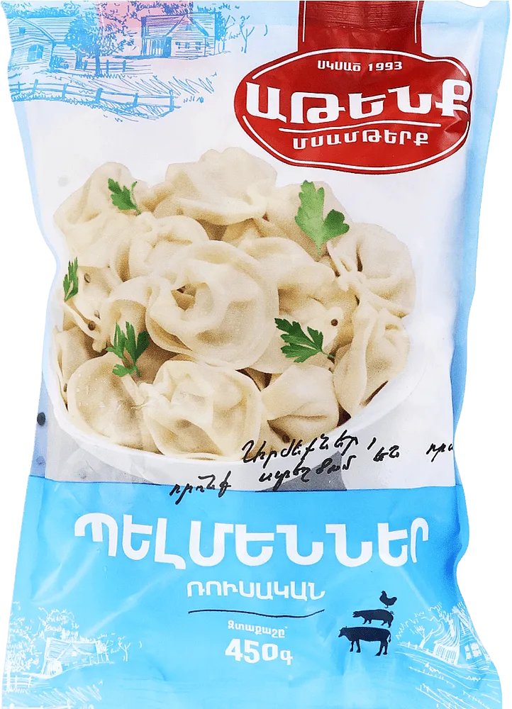 Russian dumplings "Atenk" 450g