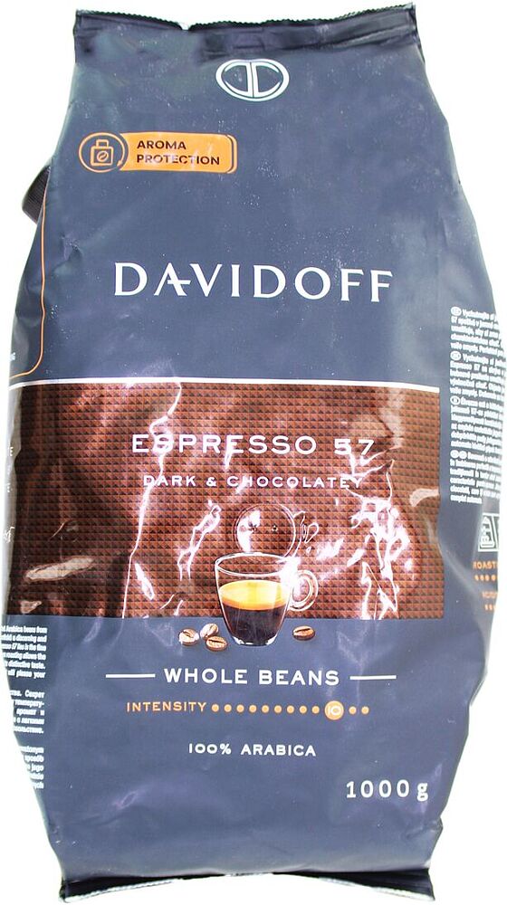 Кофе в зернах "Davidoff Espresso" 1000г