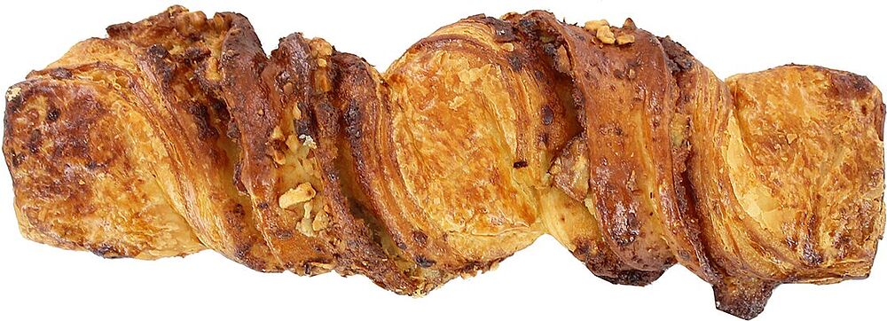 Croissant with walnuts 