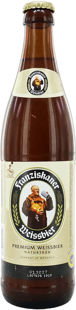 Пиво "Franziskaner Weissbier" 0.5л