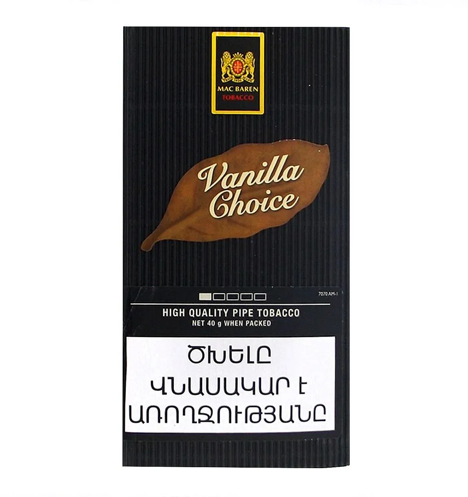 Vanilla flavored tobacco "Vanilla Choice" 40g