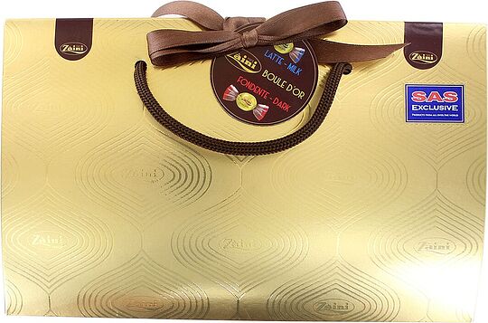 Շոկոլադե կոնֆետների հավաքածու «Zaini Boule D'or» 173գ