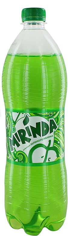 Զովացուցիչ գազավորված ըմպելիք կանաչ խնձորի «Mirinda» 1լ 