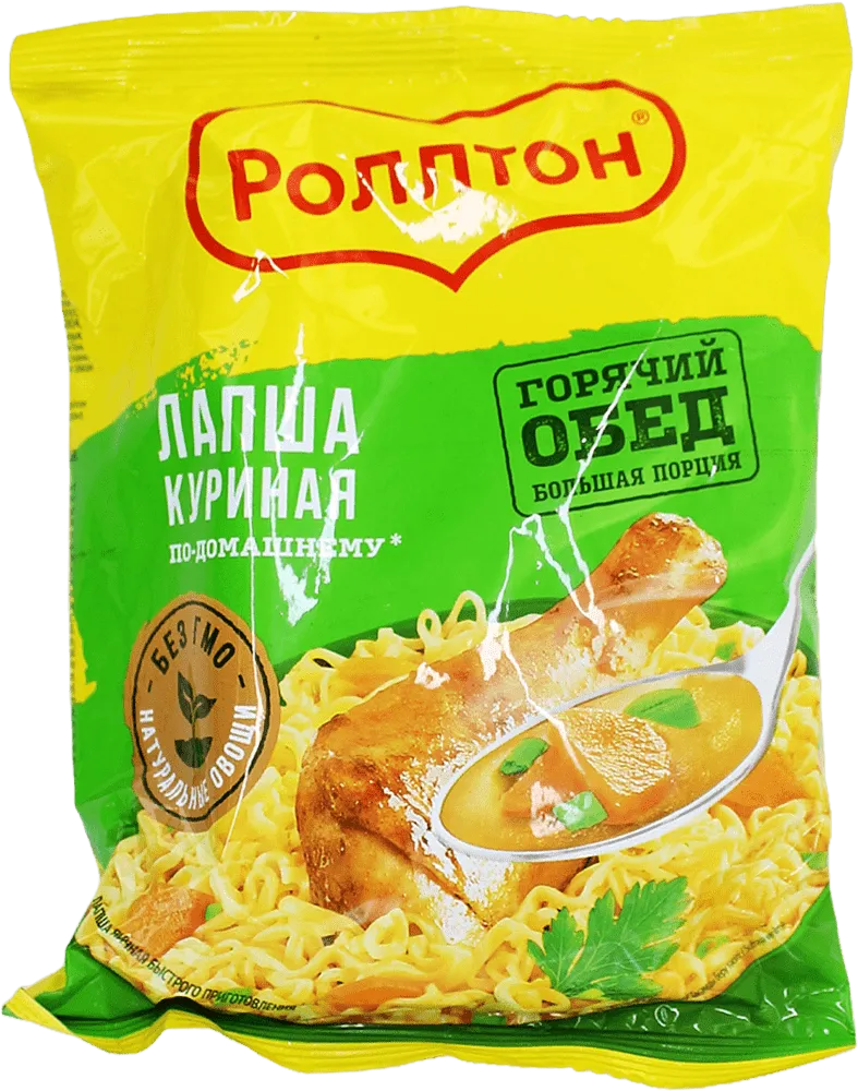 Chicken noodles "Rollton" 85g
