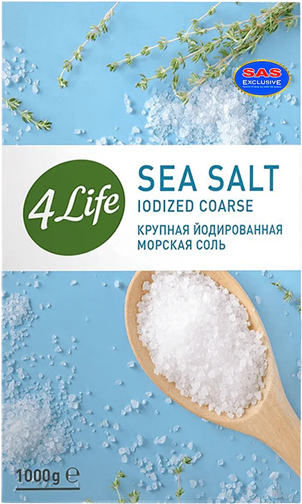 Sea Salt "4 life" 1kg
