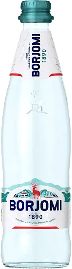 Mineral water "Borjomi" 0.5l 