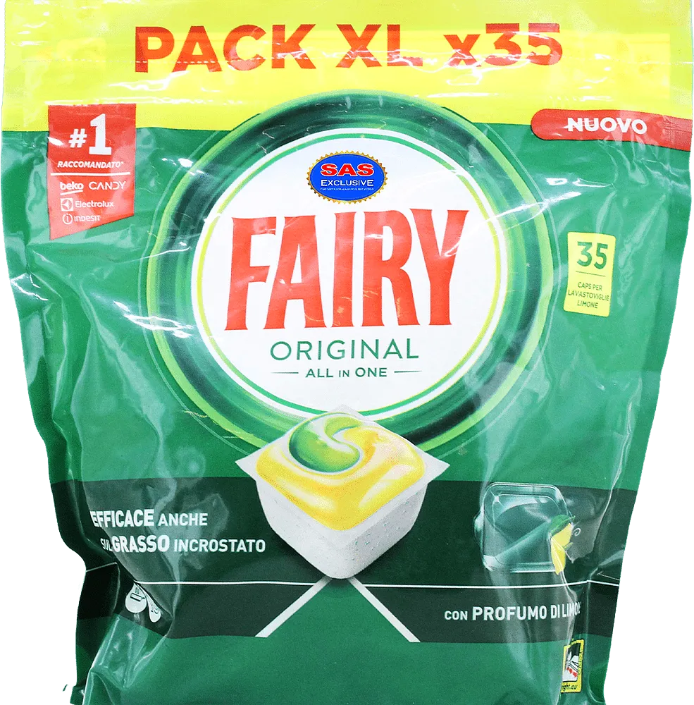 Capsules for dishwasher use "Fairy Original All in One" 35 pcs
