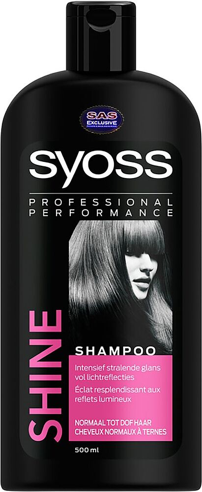Shampoo "Syoss Professional Performance Shine" 500ml