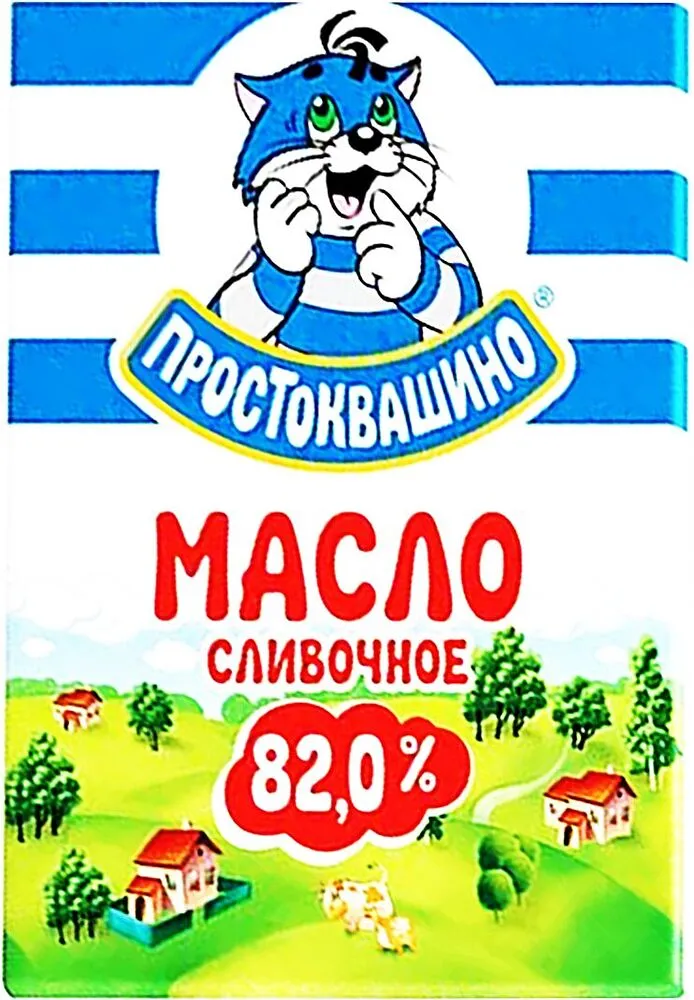 Butter "Prostokvashino" 180g, fat content: 82%