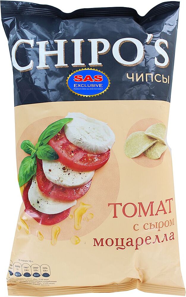 Чипсы "Chipo's" 70г Томат и Сыр
