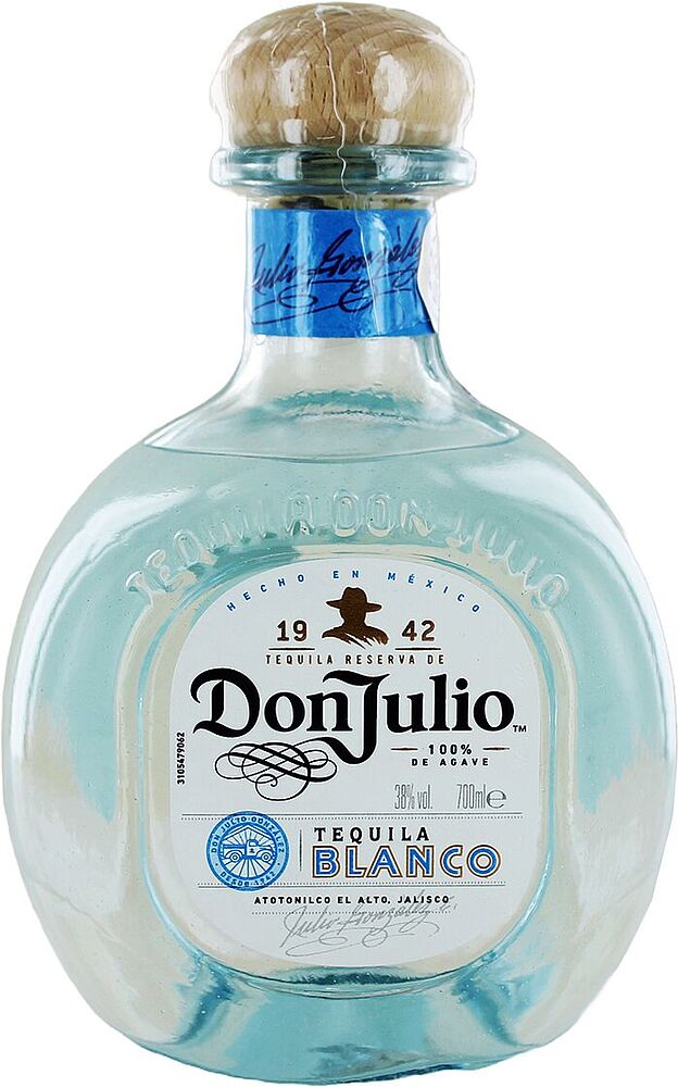 Tequila "Don Julio Blanco" 0.7l
