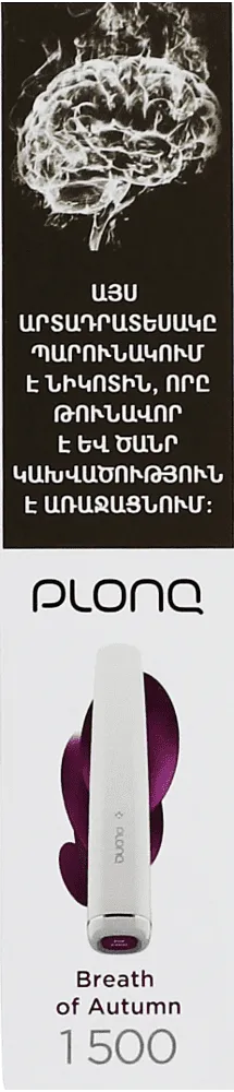 Electric pods "Plonq Breath of Autumn" 1500 puffs