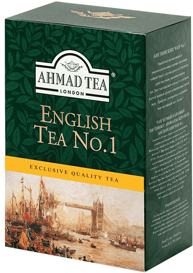Թեյ սև «Ahmad Tea English N1» 100գ