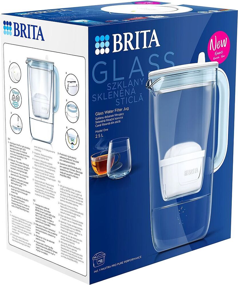 Фильтр для воды "Brita BR 8" 2.5л
