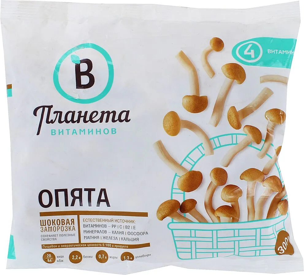 Frozen mushrooms "Planeta Vitaminov" 300g