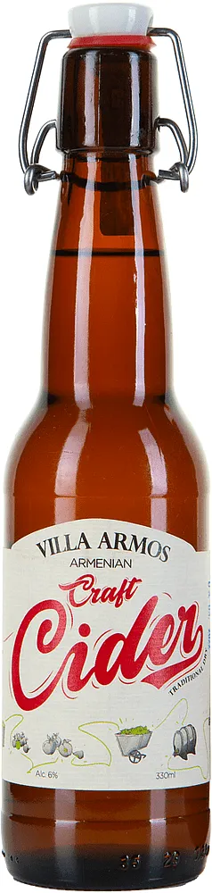 Apple cider "Villa Armos" 0.33l