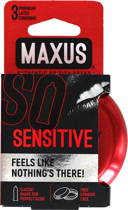 Презервативы "Maxus Sensitive" 3шт.