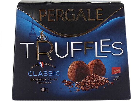 Շոկոլադե կոնֆետների հավաքածու «Pergalé Truffles» 200գ
