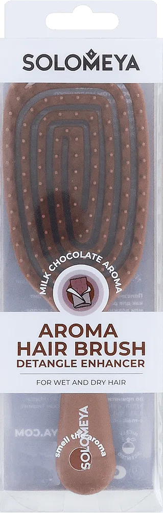 Scented comb "Solomeya Milk Chocolate"
