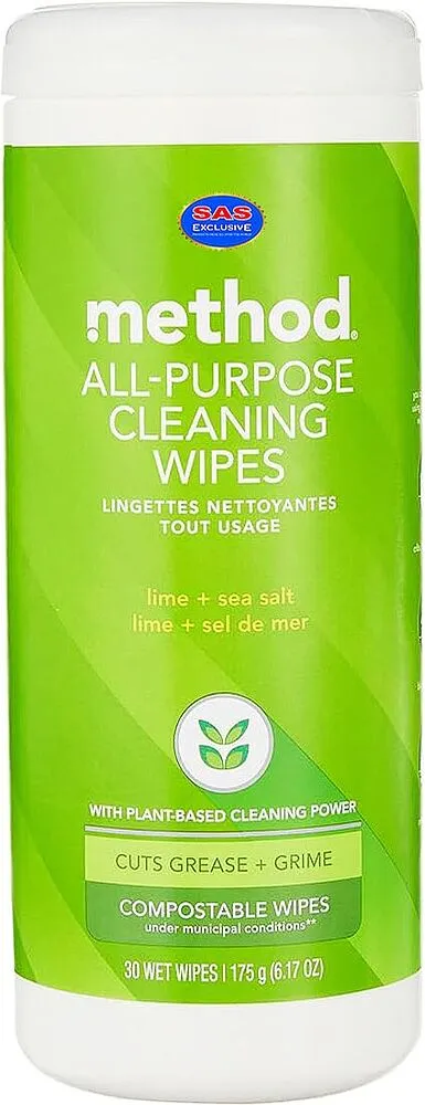 Wet wipes "Method" 30 pcs
