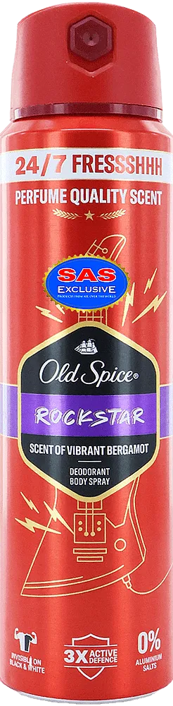Դեզոդորանտ աէրոզոլային «Old Spice Rockstar» 150մլ 