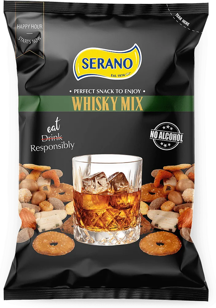 Nut & cracker mixture "Serano Whisky Mix" 150g
