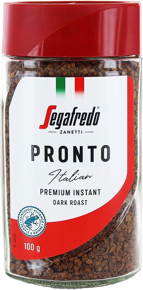 Кофе растворимый "Segafredo Zanetti Pronto" 100г