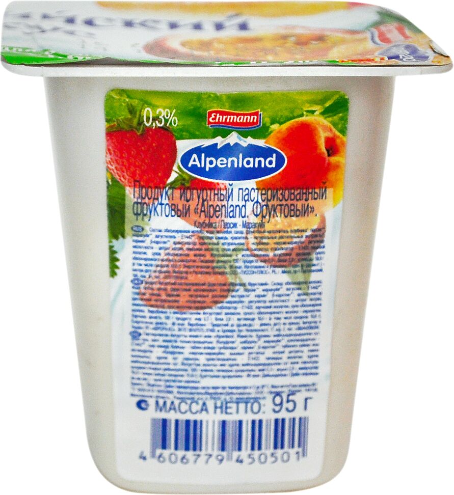 Yoghurt "Ehrmann Alpenland" 95g