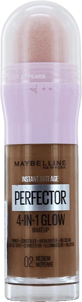 Տոնային կրեմ «Maybelline Perfector 4-in-1 Glow N02» 20մլ