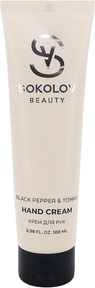 Ձեռքերի կրեմ «Sokolov Beauty Black Pepper & Tonka» 100մլ
