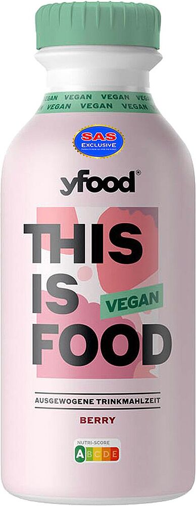 Ըմպելիք «Yfood Vegan» 500մլ Հատապտղային
