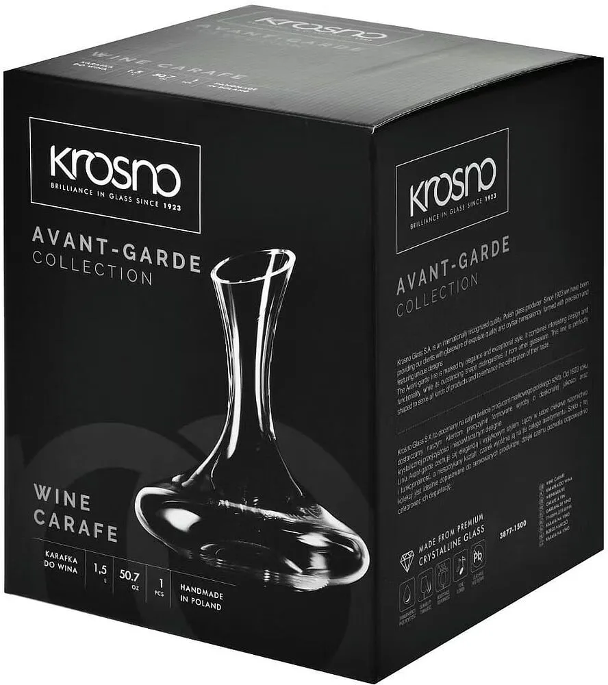 Decanter "Krosno" 1pc
