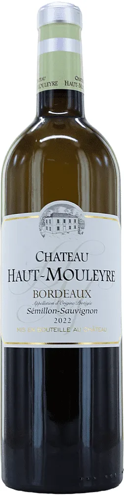 White wine "Chateau Haut Mouleyre Bordeaux" 0.75l
