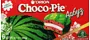 Cookies with watermelon flavor "Orion Choco Pie" 180g