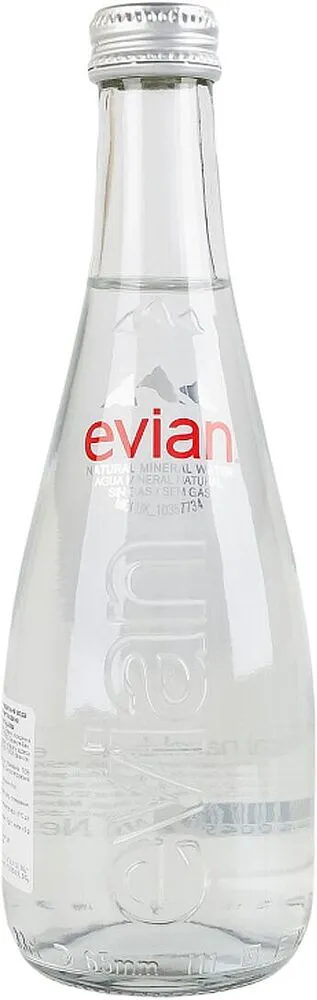 Spring water "Evian" 0.33l