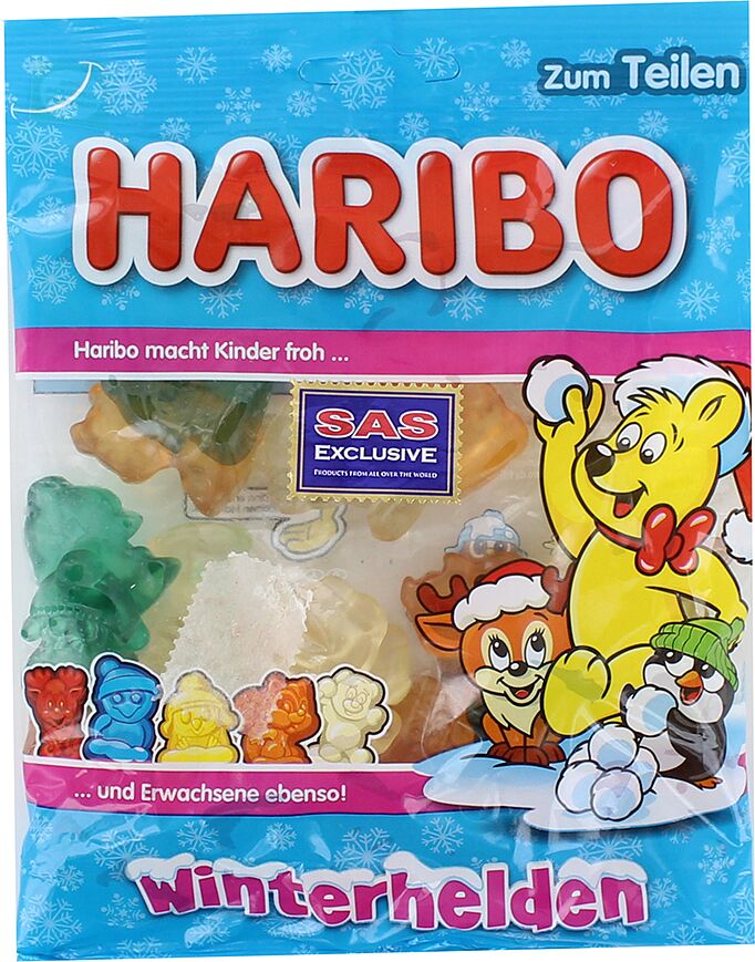 Желейные конфеты "Haribo Winterhelden" 175г