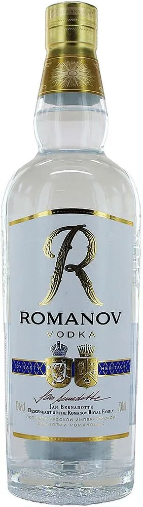 Vodka "Romanov" 0.7l