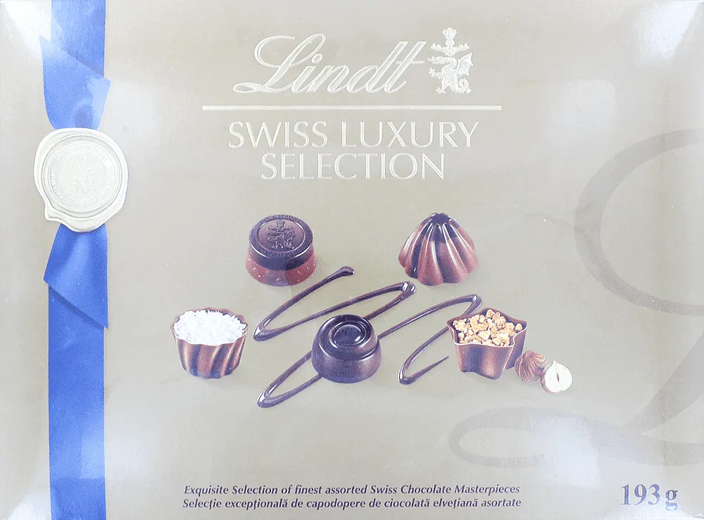 Շոկոլադե կոնֆետների հավաքածու «Lindt Swiss Luxury Selection» 193գ