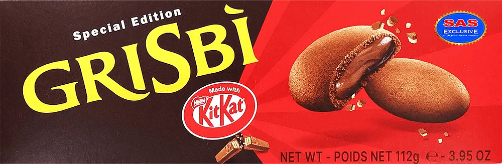 Biscuit with kit kat cream "Grisbi Kit Kat" 112g