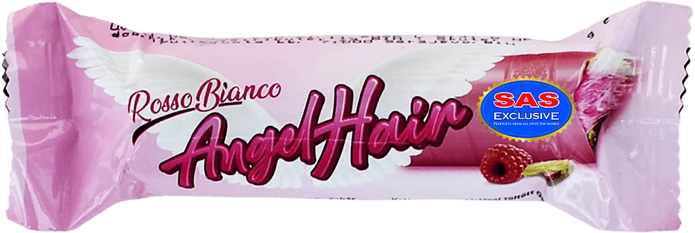 Chocolate bar "Rosso Bianco Angel Hair" 40g