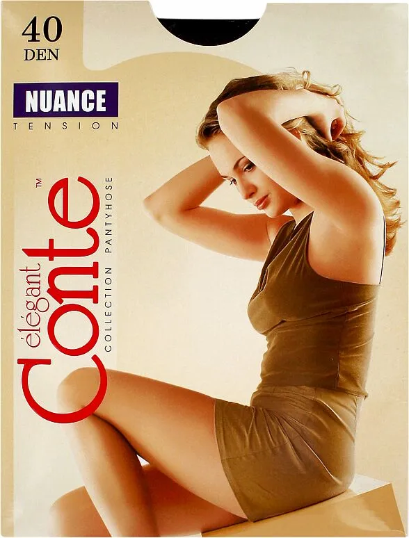Black tights "Conte Elegant Nuance 40 Den N2" 