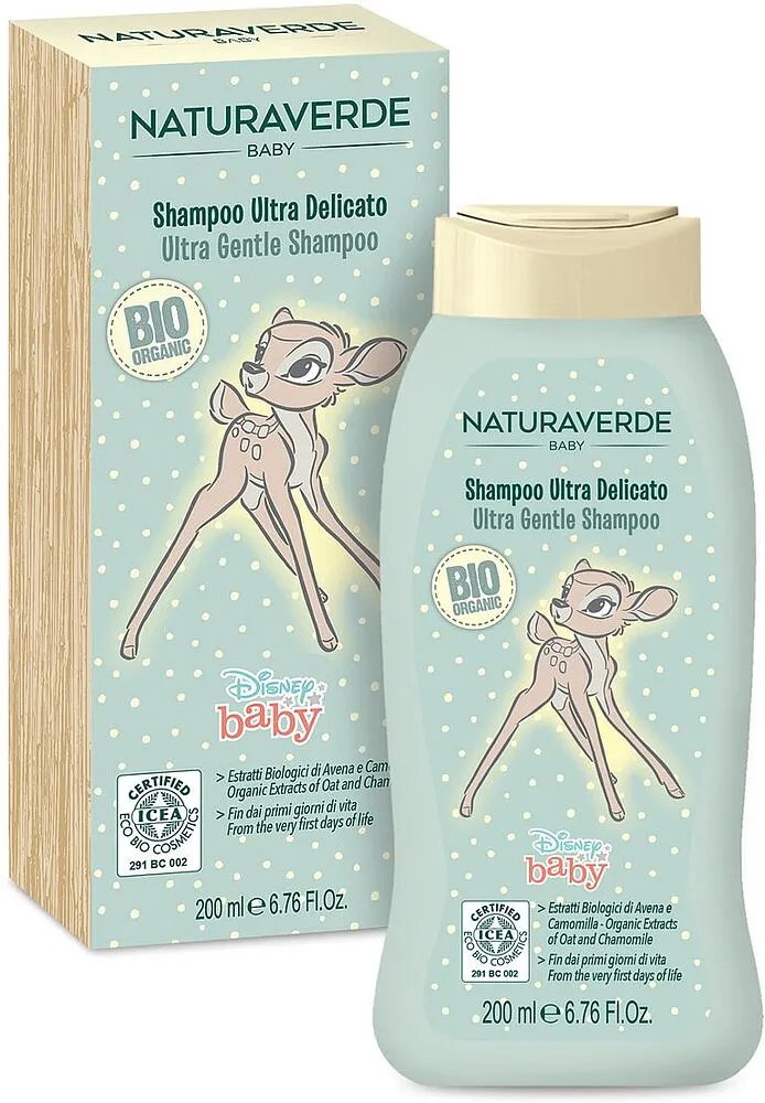 Baby shampoo "Naturaverde Bio" 200ml
