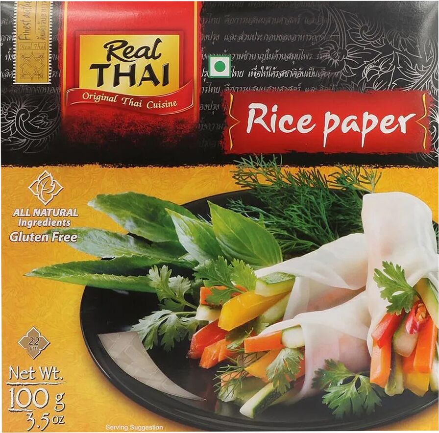Рисовая бумага "Real Thai" 100г
