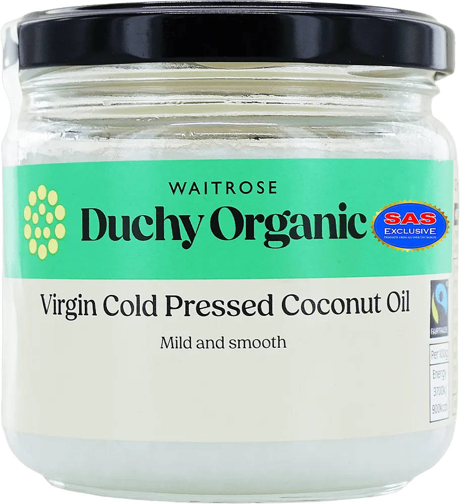Կոկոսի յուղ օրգանական «Waitrose Duchy Organic Cold Pressed» 300մլ
