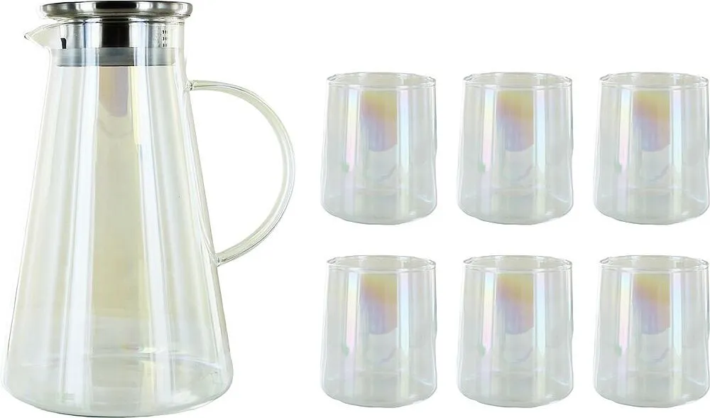 Decanter and glass "Deli" 7 pcs